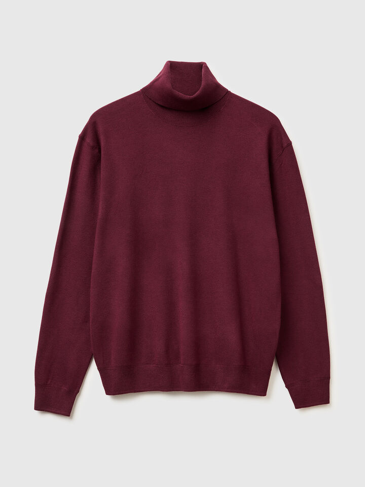 TURTLE NECK SWEATER Men image number 5